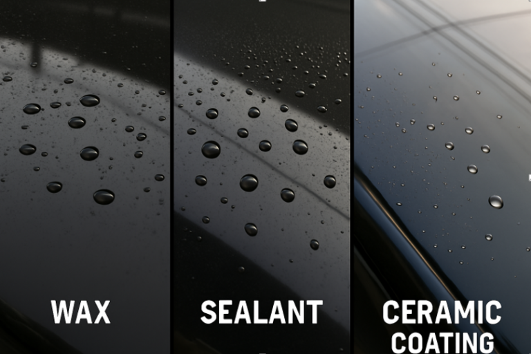 The Difference Between Wax, Sealants, and Advanced Vehicle Protection
