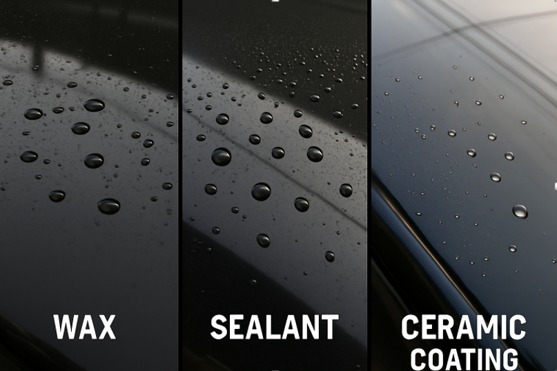 The Difference Between Wax, Sealants, and Advanced Vehicle Protection