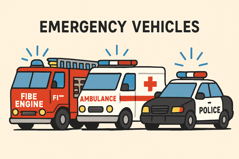 spectrum of emergency vehicles