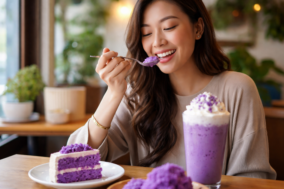 What does ube taste like?